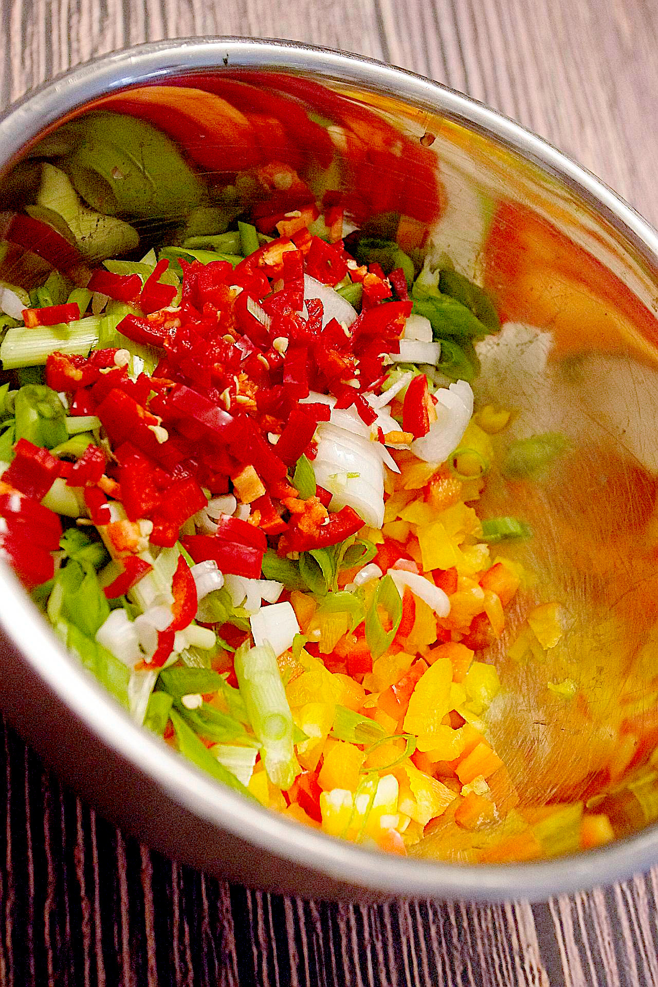 Zubereitung von pikantem Coucous-Salat