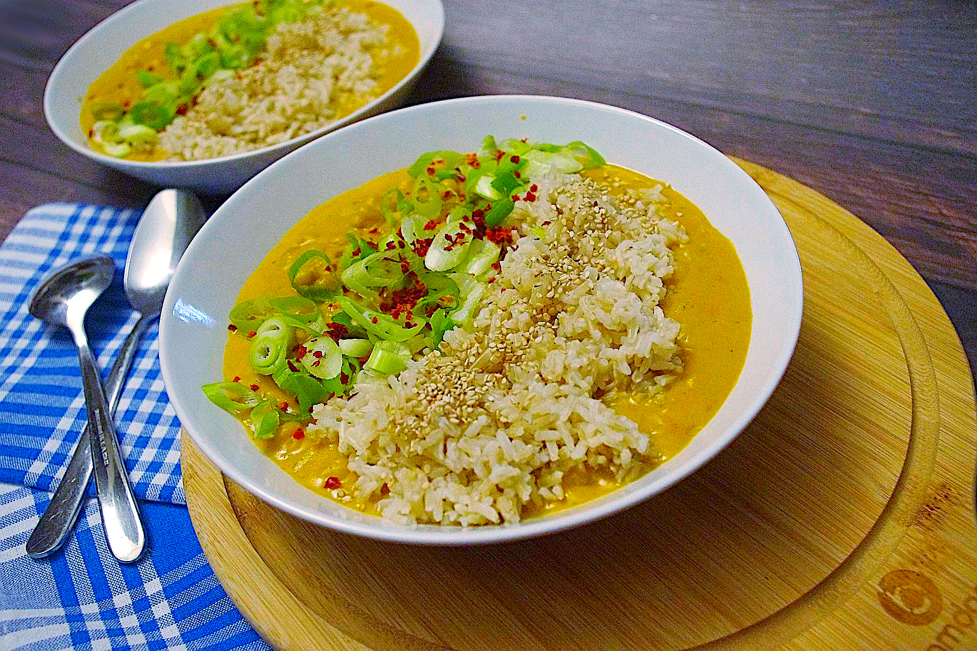 Cremiges Kichererbsen-Curry