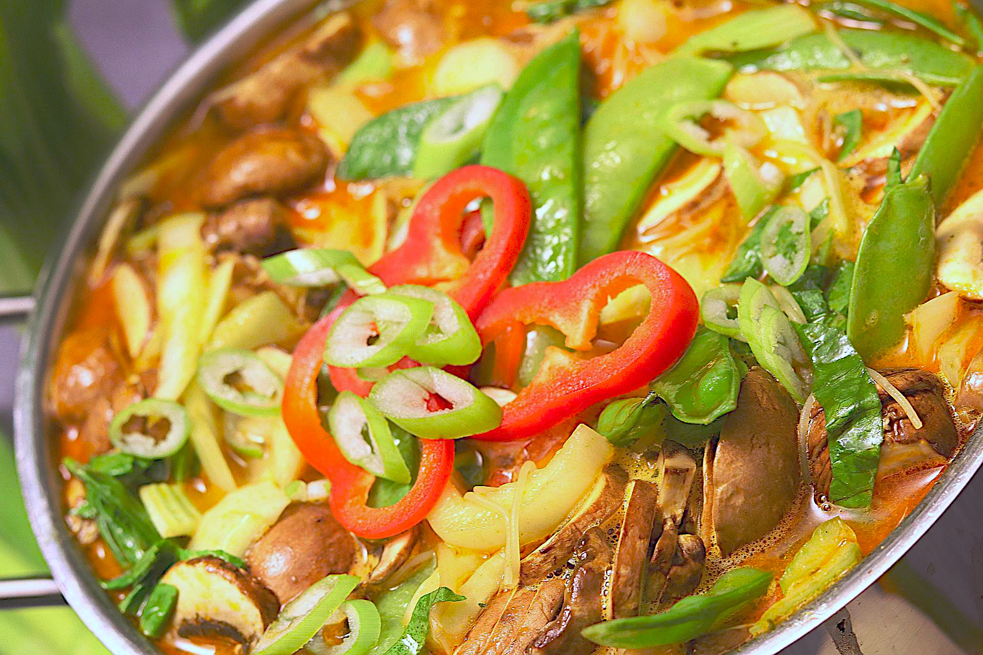 Laksa (Malaysische Chili-Suppe)