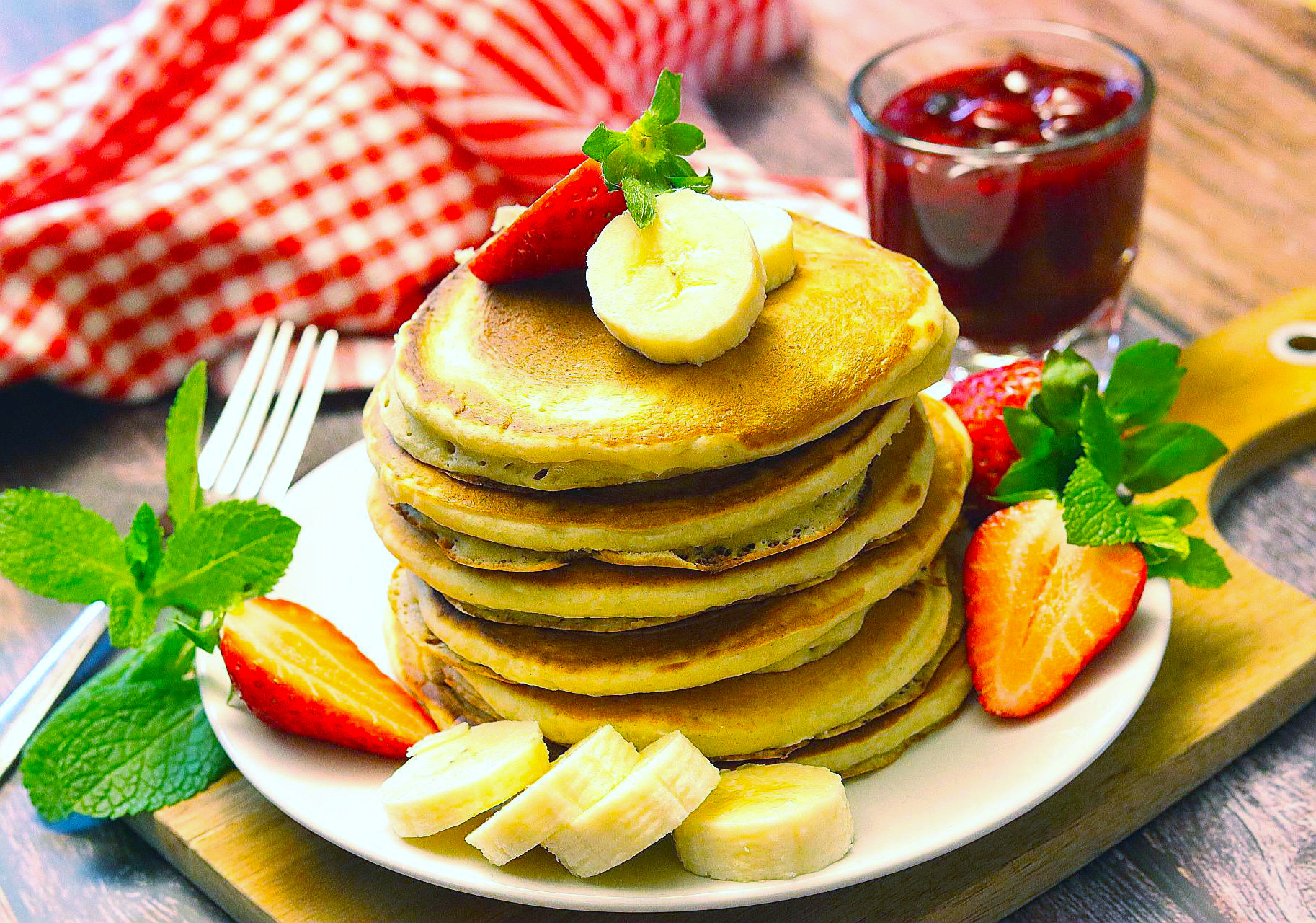 American Pancakes (vegan)