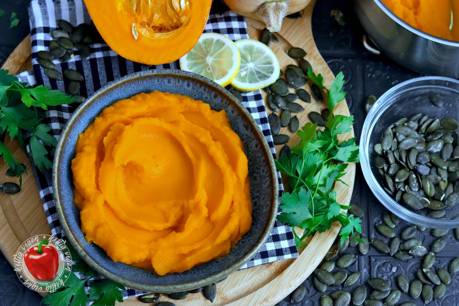 Cremiges Kürbispüree - HeftigVegan