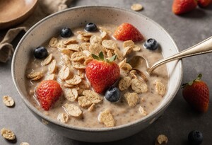 KI generiertes Bild von einer Schale Hafermüsli