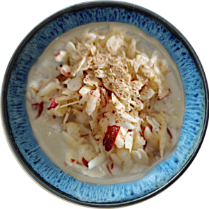 Foto: Overnight-Oats mit Apfel und Zimt