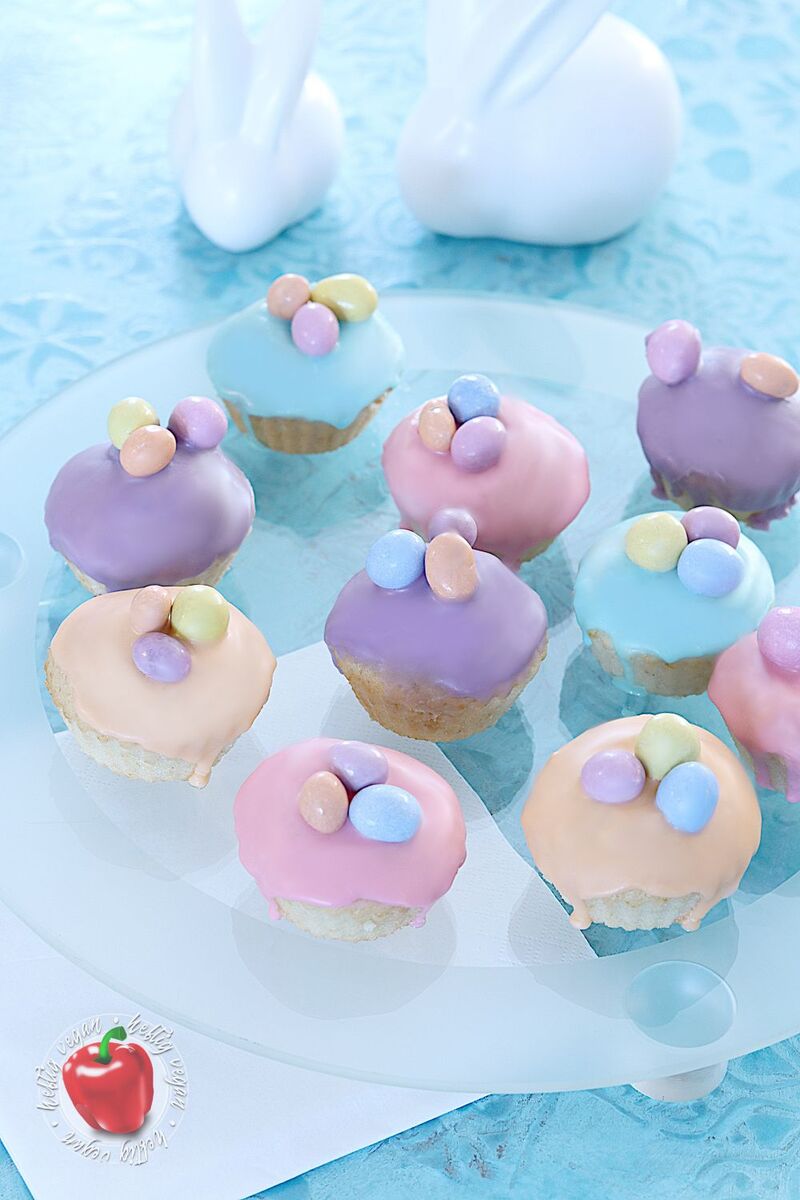 vegane Ostermuffins, Frontale